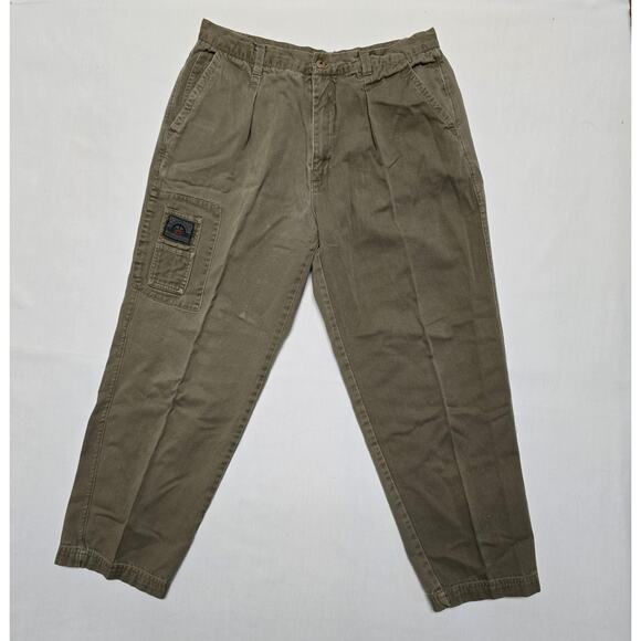 Vintage Gitano Key Line Pants Mens Large Utility Cargo Pocket 90s - Picture 1 of 15